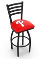 Philadelphia Phillies Ladder Back Swivel Stool