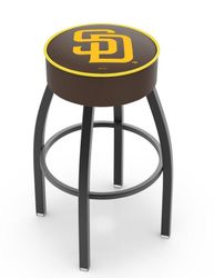 San Diego Padres Cushion Swivel Stool
