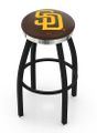 San Diego Padres Chrome Ring Swivel Stool