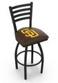 San Diego Padres Ladder Back Swivel Stool