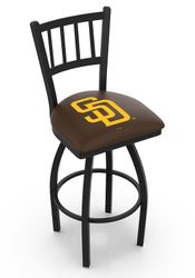 San Diego Padres Jailhouse Back Swivel Stool