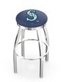 Seattle Mariners Ring Chrome Swivel Stool