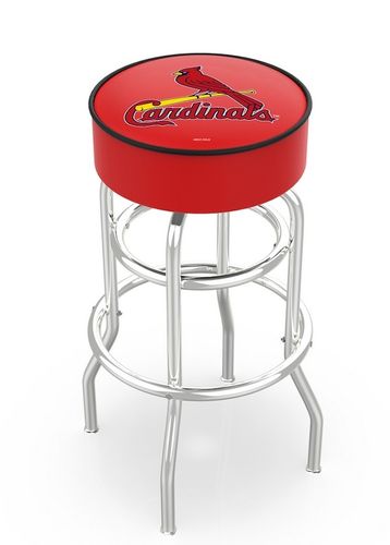 St Louis Cardinals Cushion Bar Stool
