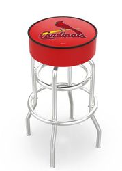St Louis Cardinals Cushion Bar Stool