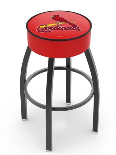 St Louis Cardinals Cushion Swivel Stool