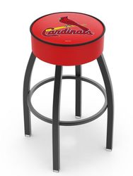 St Louis Cardinals Cushion Swivel Stool