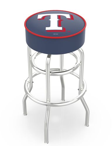 Texas Rangers Cushion Bar Stool