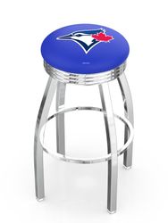 Toronto Blue Jays Chrome Diner Swivel Stool
