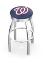 Washington Nationals Chrome Diner Swivel Stool