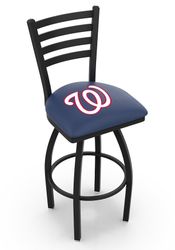 Washington Nationals Ladder Back Swivel Stool