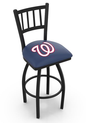 Washington Nationals Jailhouse Back Swivel Stool
