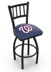 Washington Nationals Jailhouse Back Swivel Stool