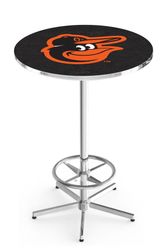 Baltimore Orioles Retro Pub Table