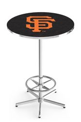 San Francisco Giants Retro Pub Table