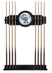 Colorado Rockies Pool Cue Rack