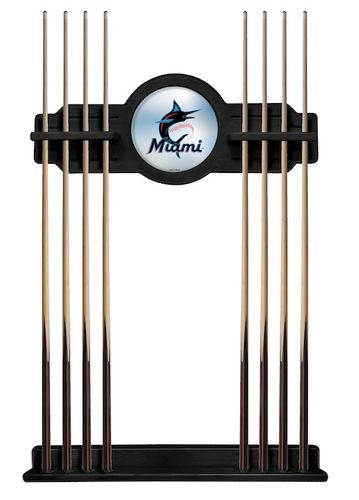 Miami Marlins Pool Cue Rack