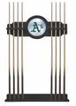 Oakland Athletics Pool Cue Rack