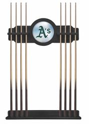 Oakland Athletics Pool Cue Rack