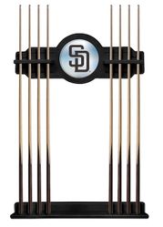 San Diego Padres Pool Cue Rack