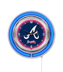 Atlanta Braves Neon Clock 15