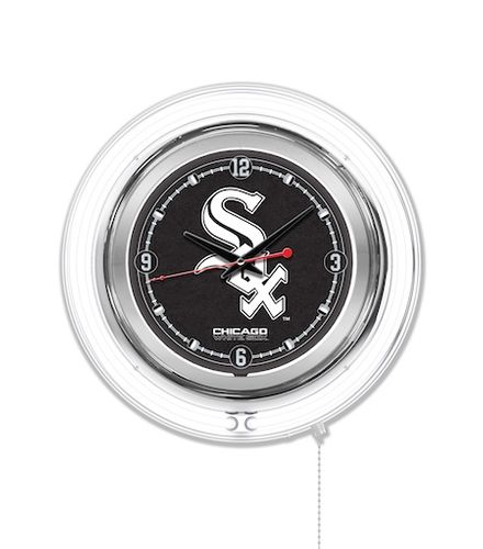 Chicago White Sox Neon Clock 15
