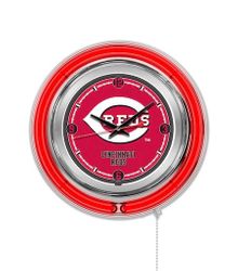Cincinnati Reds Neon Clock 15