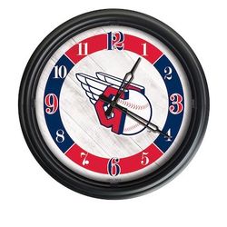 Cleveland Guardians Outdoor LED Clock