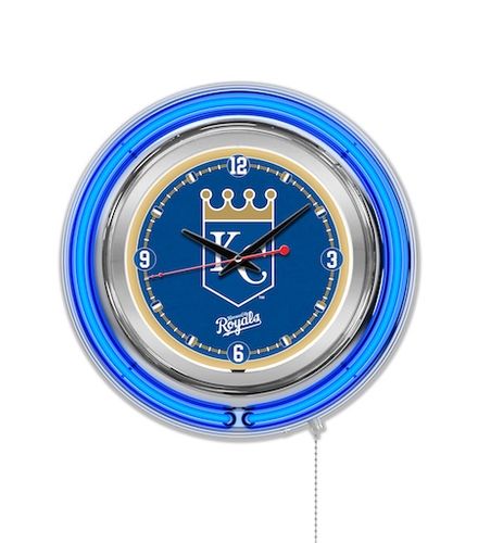 Kansas City Royals Neon Clock 15
