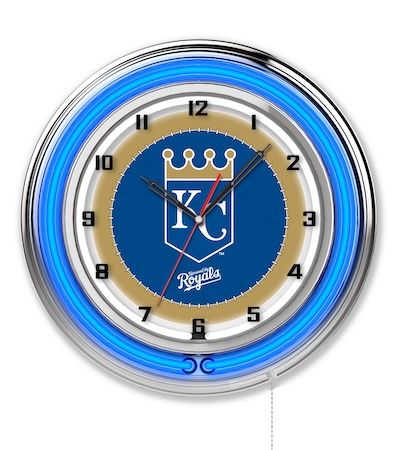 Kansas City Royals Neon Clock 19