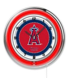 Los Angeles Angels Neon Clock 19