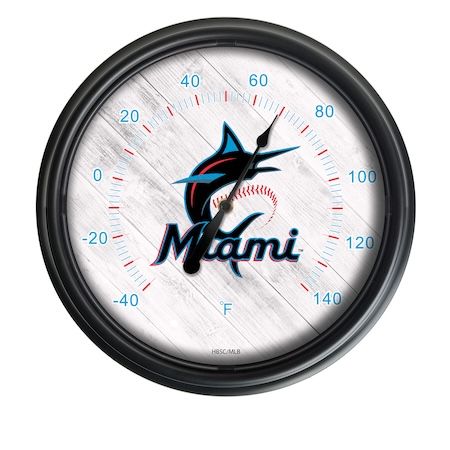 Miami Marlins Outdoor Thermometer