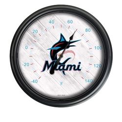 Miami Marlins Outdoor Thermometer
