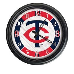 Minnesota Twins Outdoor LED Clock