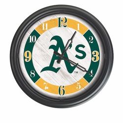 Oakland Athletics Outdoor LED Clock