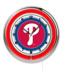 Philadelphia Phillies Neon Clock 19