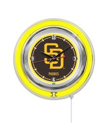 San Diego Padres Neon Clock 15