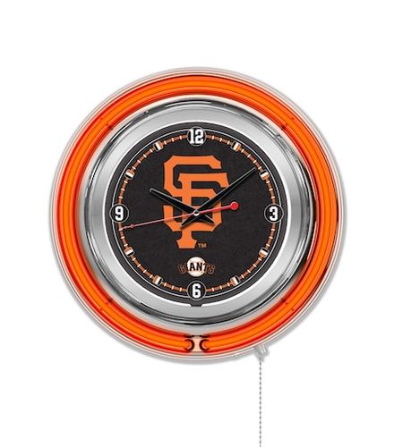 San Francisco Giants Neon Clock 15