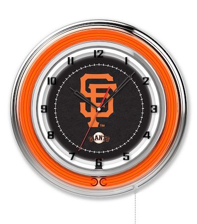 San Francisco Giants Neon Clock 19