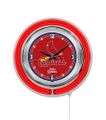 St Louis Cardinals Neon Clock 15