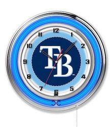 Tampa Bay Rays Neon Clock 19