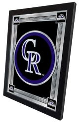 Colorado Rockies Logo Mirror