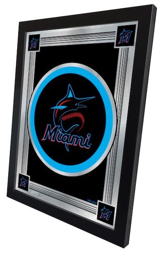 Miami Marlins Logo Mirror