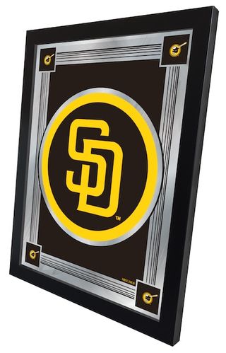 San Diego Padres Logo Mirror