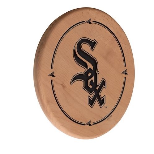 Chicago White Sox Laser Engraved Solid Wood Sign