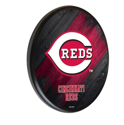 Cincinnati Reds Solid Wood Sign