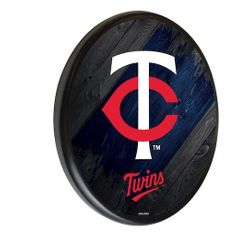 Minnesota Twins Solid Wood Sign
