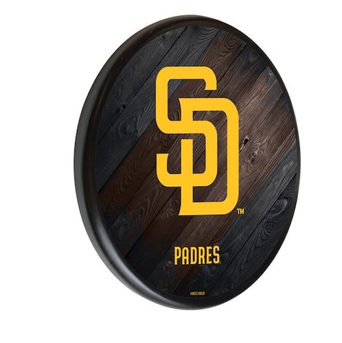 San Diego Padres Solid Wood Sign
