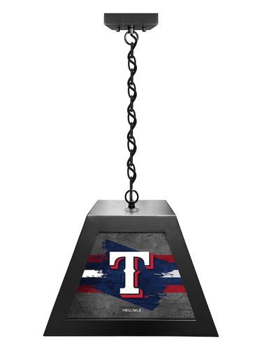 Texas Rangers Pendant Box Light