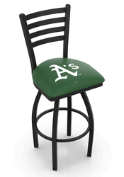 Oakland Athletics Ladder Back Swivel Stool
