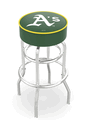 Oakland Athletics Cushion Bar Stool